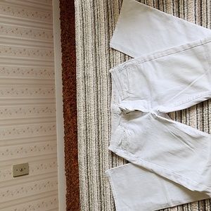 7 for all mankind white jeans